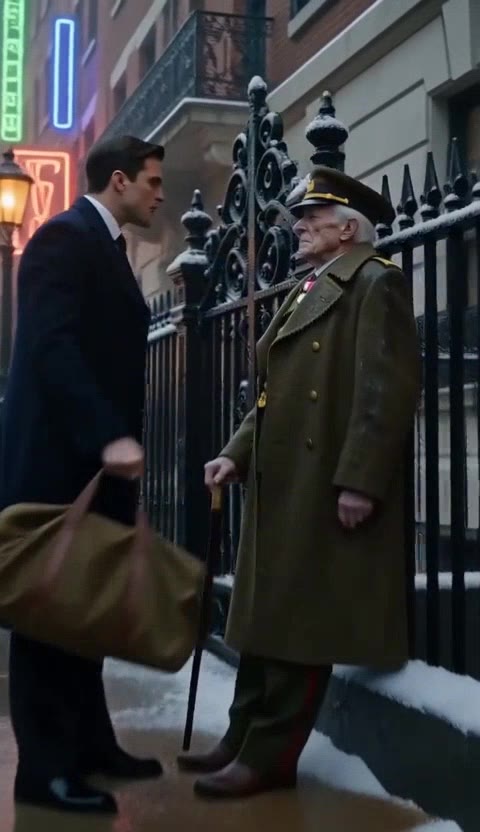82-Year-Old General Faces Eviction, Billionaire Rescues Him From Arrogant Grandson