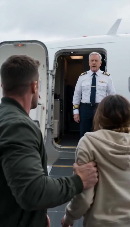 A Brave Pilot Stops a Husband Forcing His Injured Wife Onto a Flight