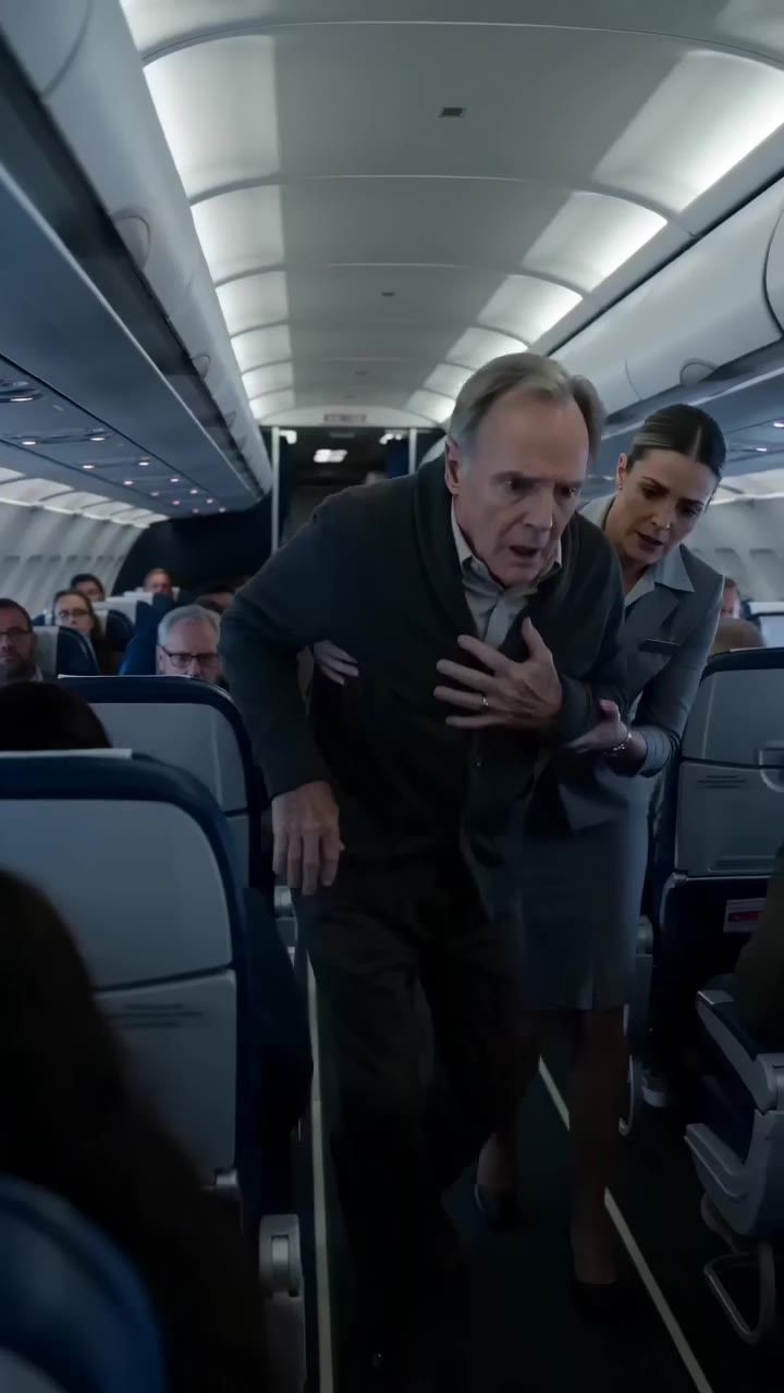 A Flight Attendant Whispered a Terrifying Warning to My Father on Board