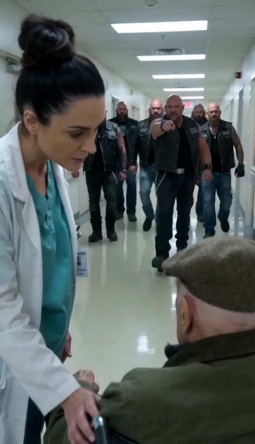 A Nurse Stood Her Ground Against Angry Bikers, Revealing a Heartbreaking Medical Truth