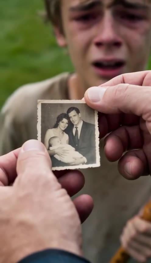 A Ruthless Millionaire Tried to Expel a Poor Boy Until a Photograph Revealed the Truth