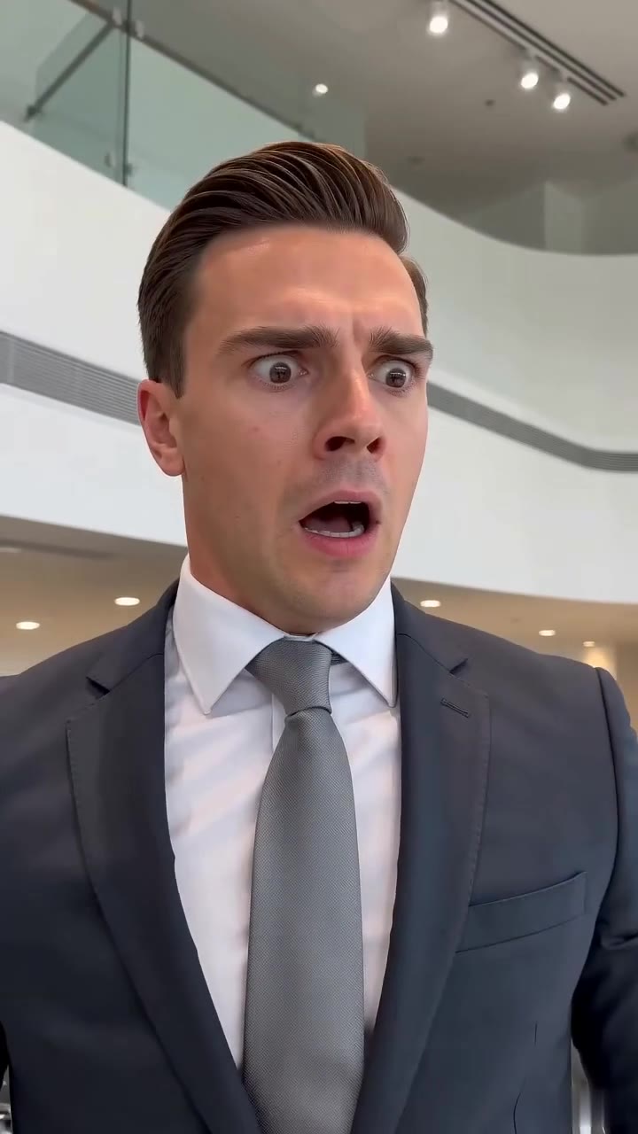 A Salesman Shoved a Teenager in a Backpack, Unaware of Who Was Waiting Outside