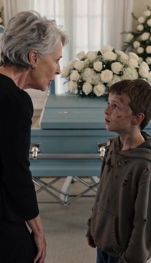 A Strange Boy Interrupted Her Son's Funeral With A Request That Changed Everything