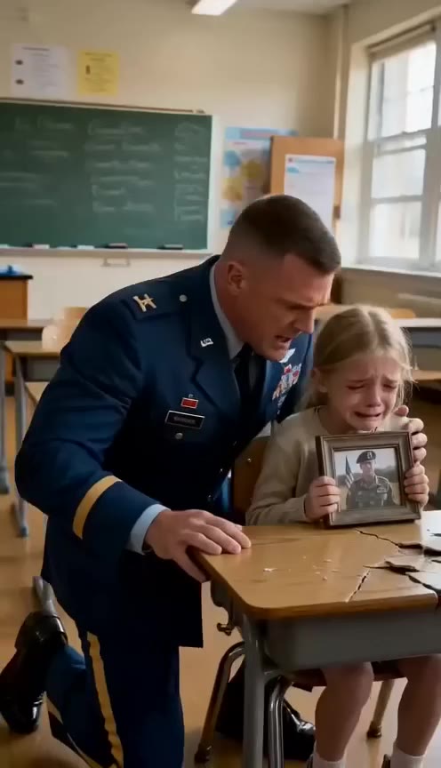 A Teacher Mocked a Soldier's Crying Daughter, but Then a General Burst In