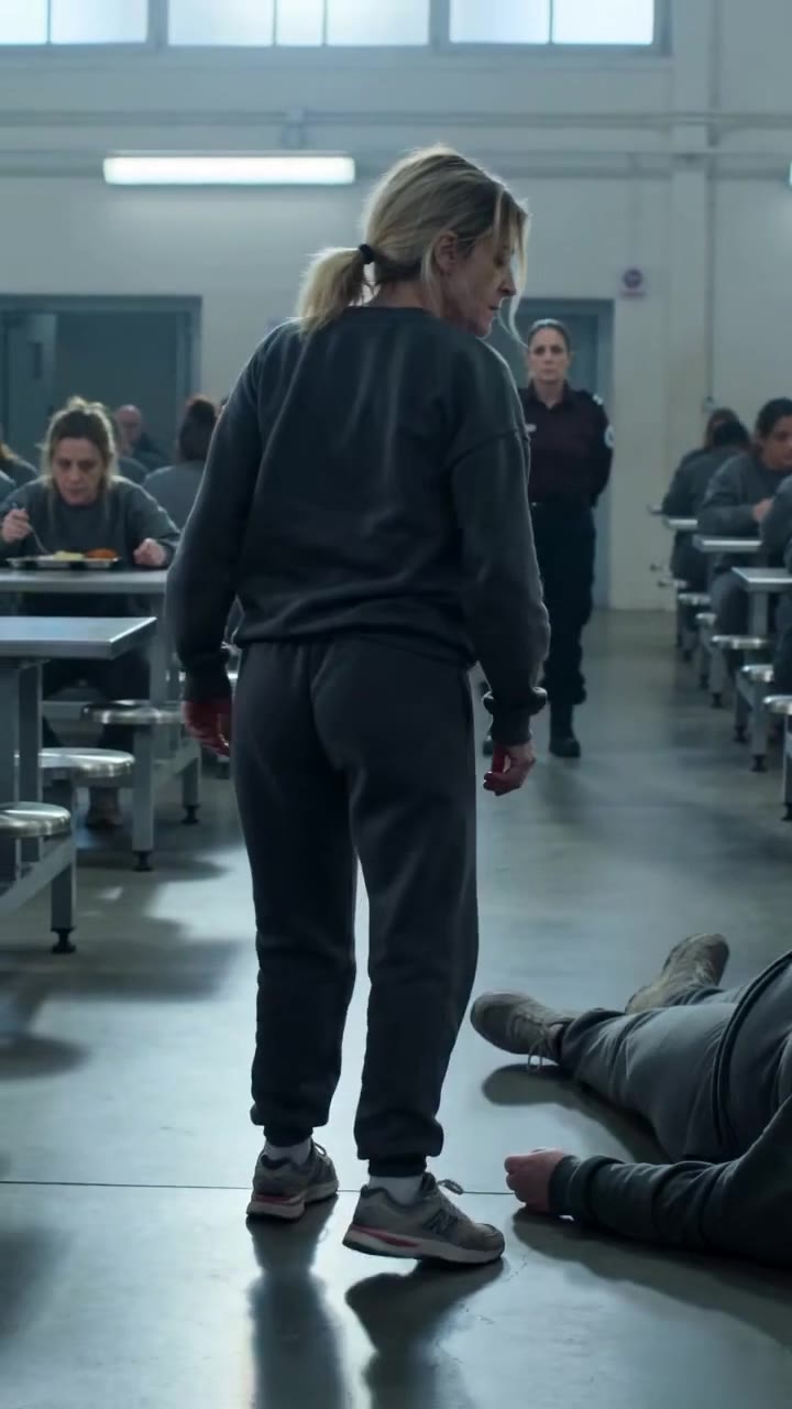 Accusée à tort, j'ai dû affronter la pire brute de la prison pour survivre.