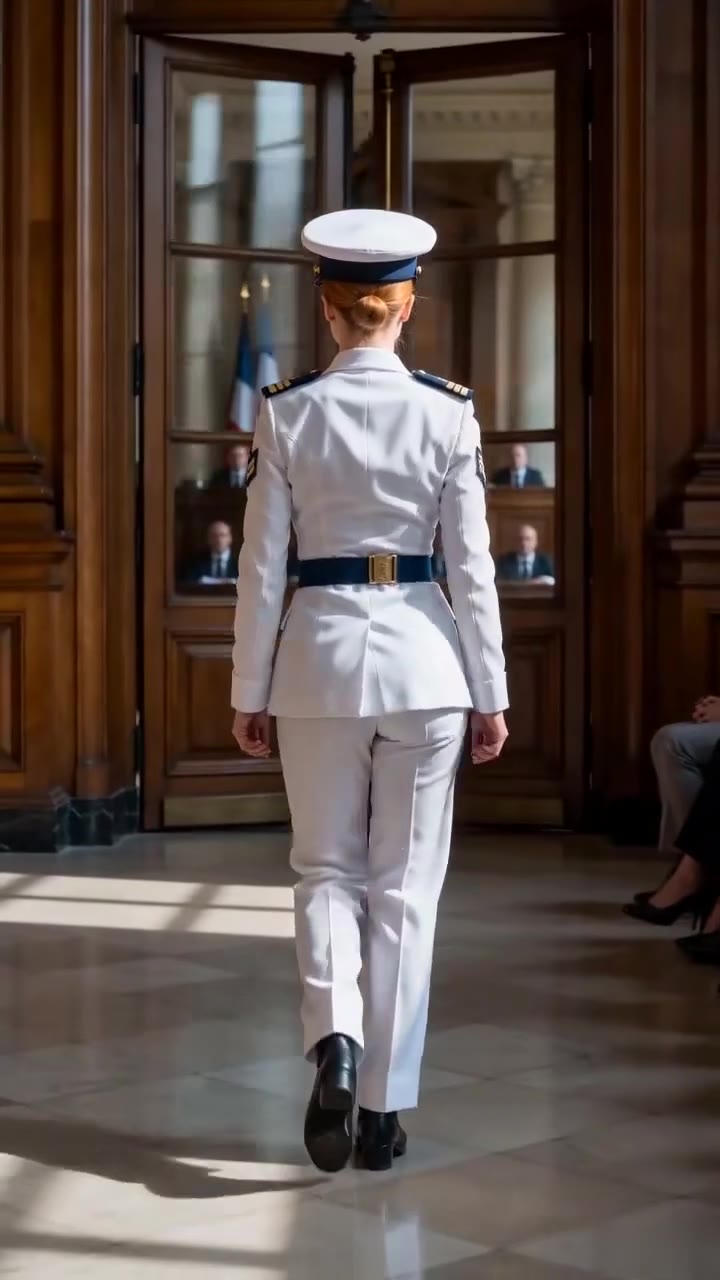 Accusée de trahison, cette jeune officière de marine affronte l'homme qui l'a piégée
