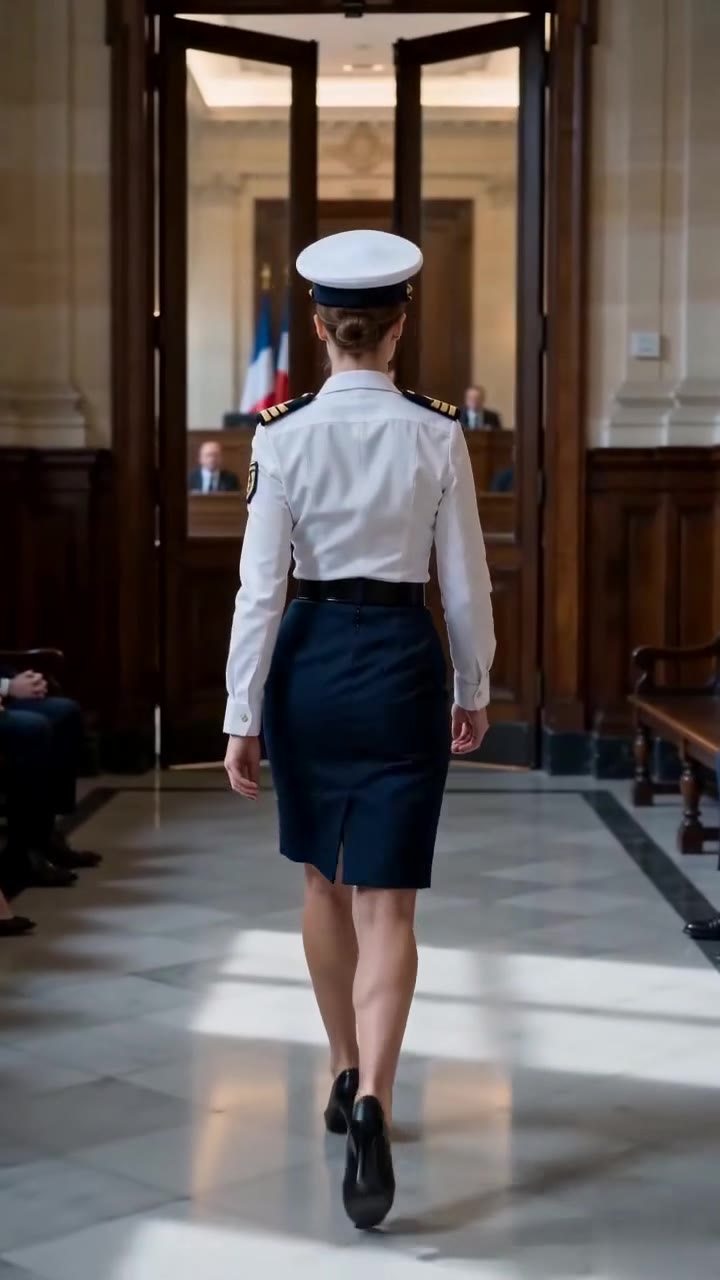 Accusée de trahison par son mari, cette officier de marine riposte au tribunal
