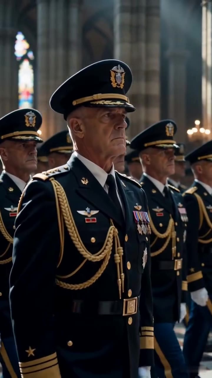 An Admiral Confronted Her Estranged Father at the Altar Until a Shocking Secret Surfaced