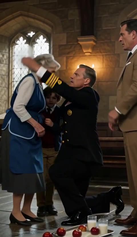 Admiral Son Sees Janitor Mom Humiliated—Then Salutes Her Before Firing the Tyrant