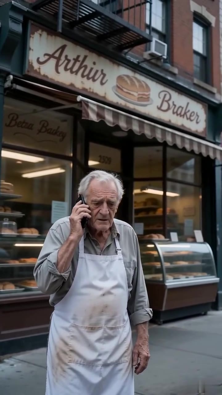 An Old Baker Saved A Starving Child—Years Later, She Returns to Pay His Debt