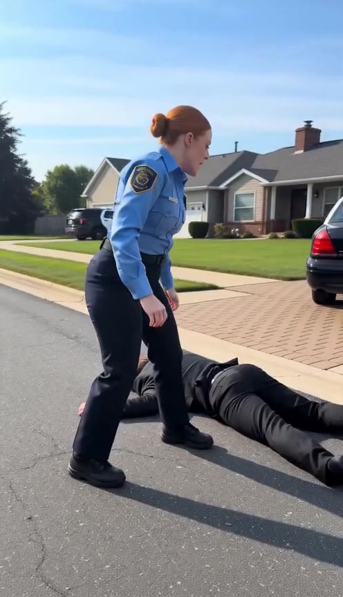 An Angry Man Attacked His Elderly Aunt for a Quilt Until a Brave Officer Intervened