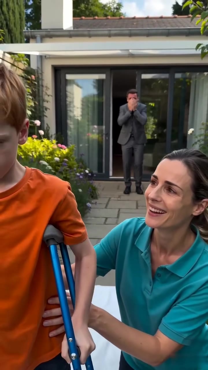 Après trois ans de silence, mon fils a fait ses premiers pas sous mes yeux