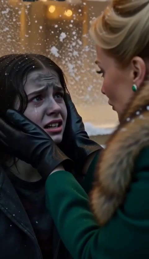Aristocratic Mother Finds Lost Daughter in a Blizzard, A Christmas Miracle Unfolds