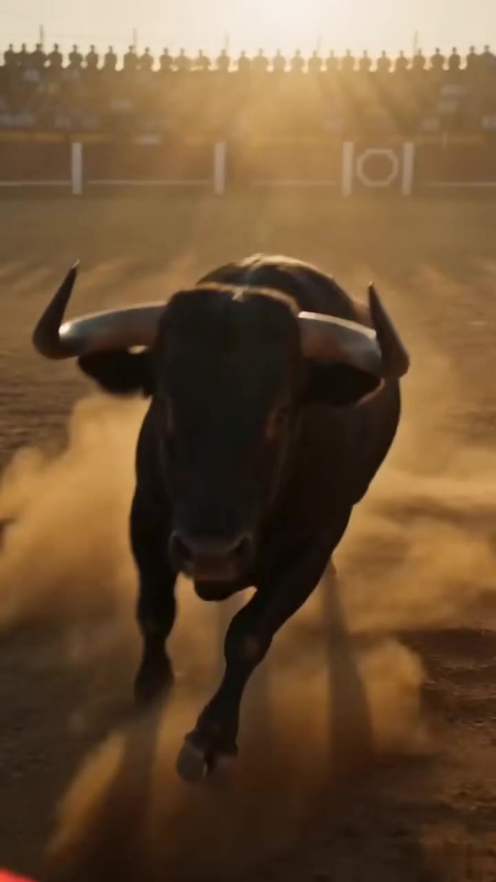 Arriesgué mi vida frente a un toro salvaje por el legado de mi padre