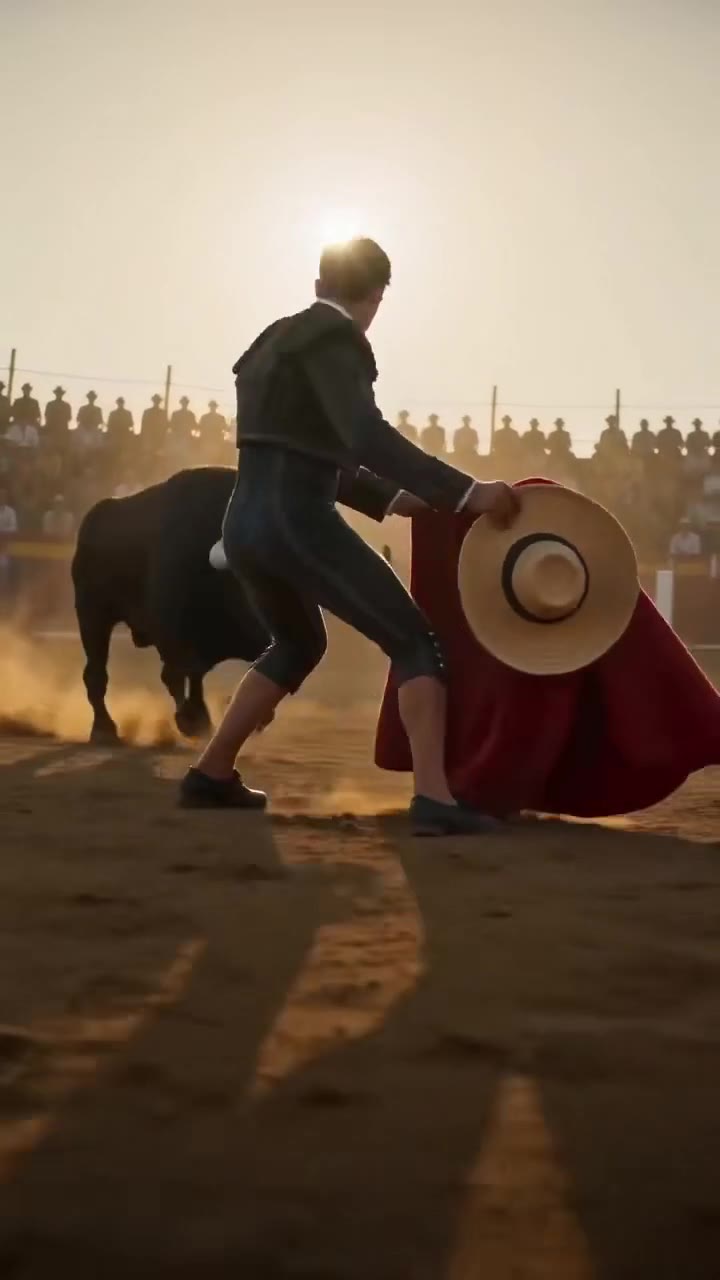 Arriesgué mi vida frente a un toro salvaje por el legado de mi padre