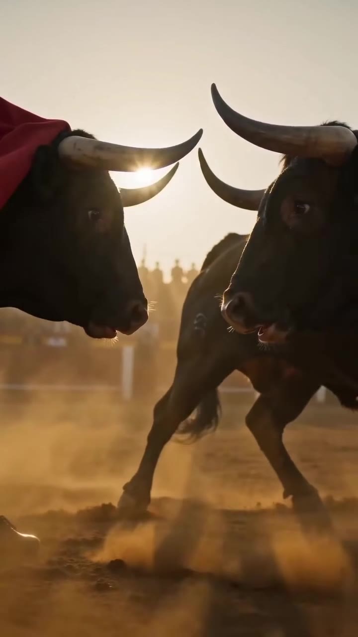 Arriesgué mi vida frente a un toro salvaje por el legado de mi padre