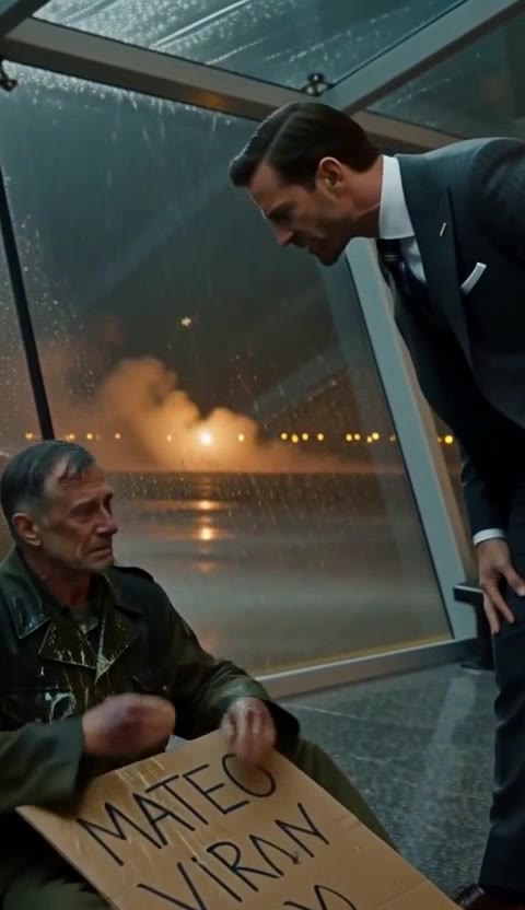Arrogant Banker Humiliates Homeless Veteran, But Billionaire Witness Teaches Him A Brutal Lesson