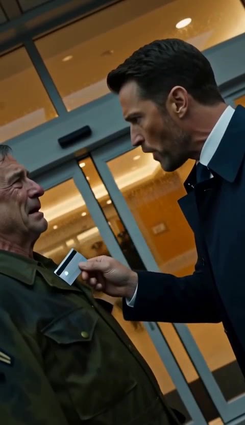 Arrogant Banker Humiliates Homeless Veteran, But Billionaire Witness Teaches Him A Brutal Lesson