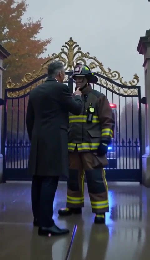 Arrogant Billionaire Threatens Firefighter As His Mansion Burns — His Daughter's Life Hangs In The Balance!