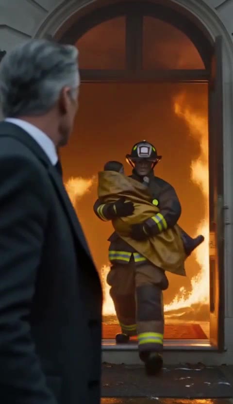 Arrogant Billionaire Threatens Firefighter As His Mansion Burns — His Daughter's Life Hangs In The Balance!