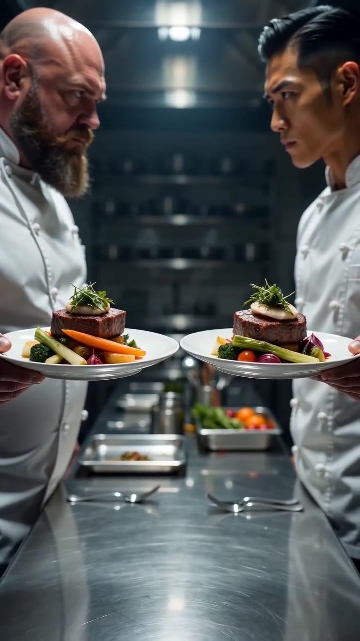 The Arrogant Chef Shouted at an Intruder Who Was Quietly Fixing His Signature Dish