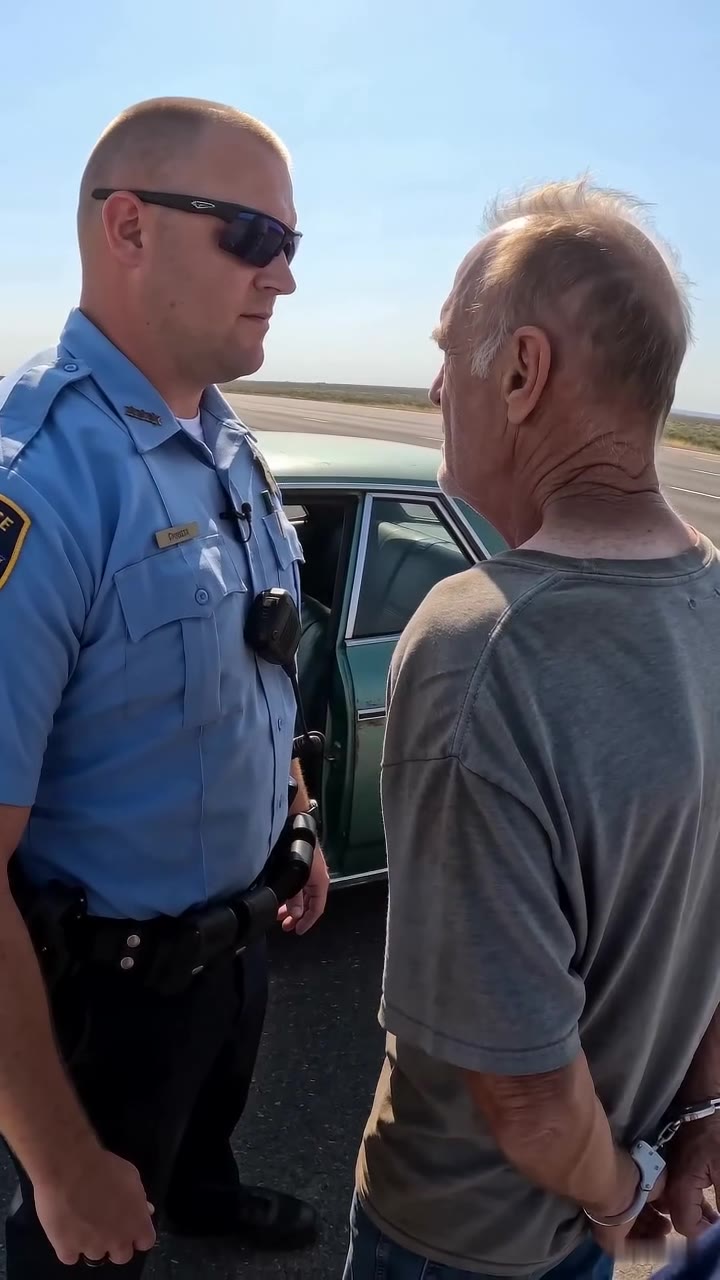 An Arrogant Cop Cuffed an Old Man and Discovered His True Identity