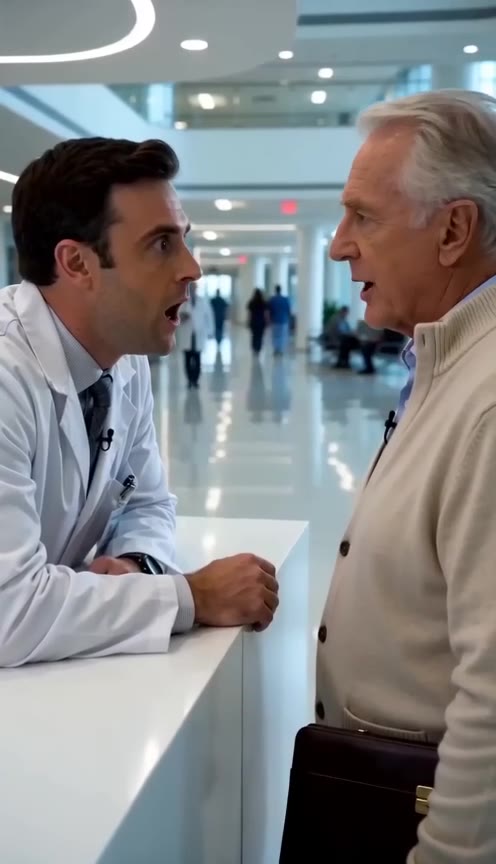 Arrogant Doctor Dismisses Quiet Older Man, Unaware He Just Insulted the Hospital Owner
