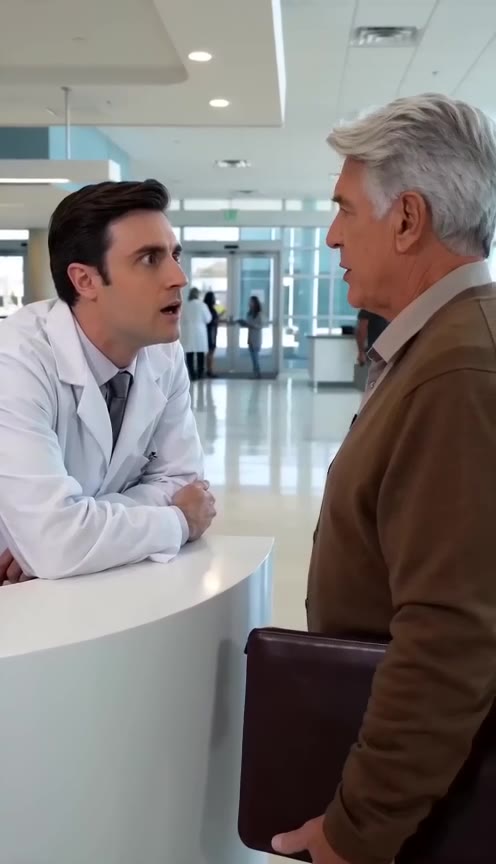 Arrogant Doctor Insults Silver-Haired Man in Cardigan, Unaware He Owned the Entire Hospital