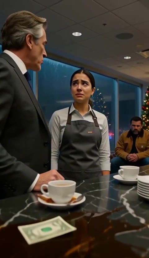 Arrogant Executive Humiliates Mom, Trucker Steps In, Then Reveals Shocking Secret