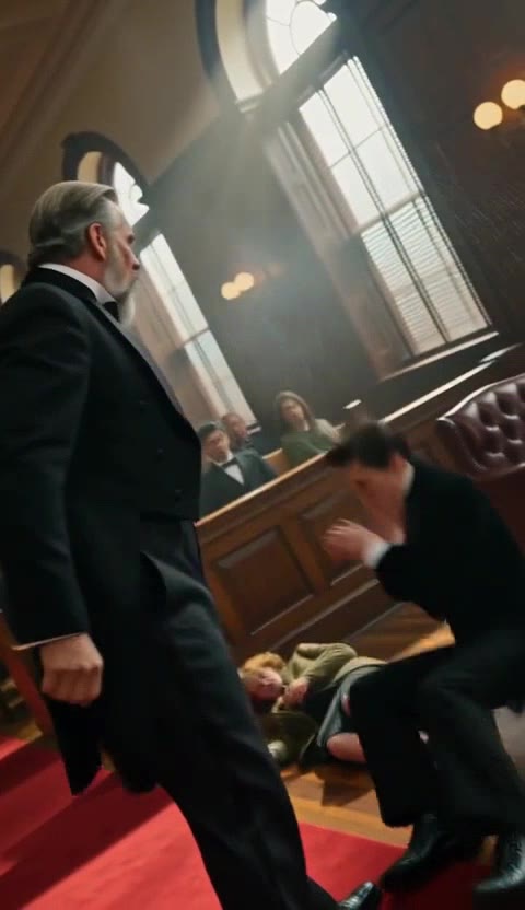 Arrogant Groom Punches Autistic Brother-in-Law, Then Father-in-Law’s Fury Erupts in Courtroom!