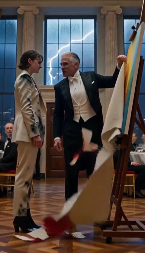 Arrogant Professor Destroyed My Painting, But The World Celebrated Me!