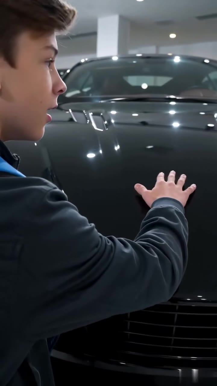An Arrogant Salesman Shoved Me for Touching a Car, Then My Butler Walked In