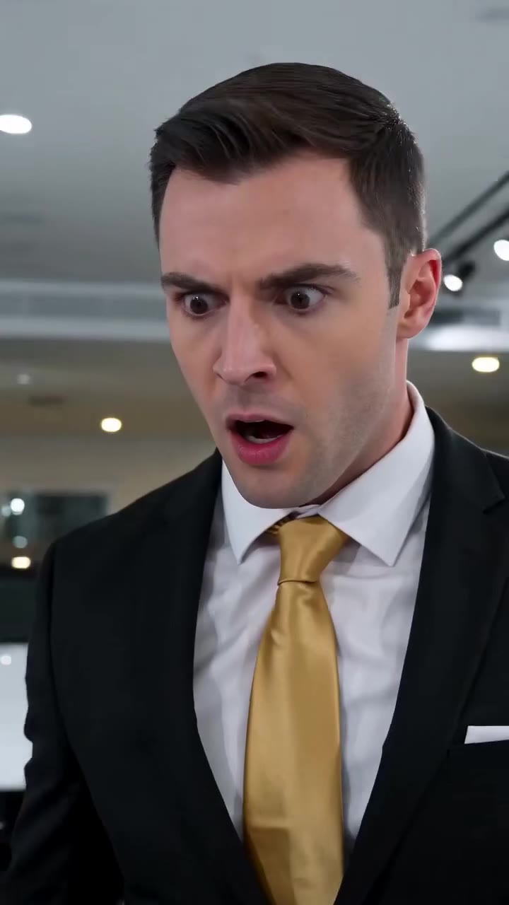 An Arrogant Salesman Shoved Me for Touching a Car, Then My Butler Walked In