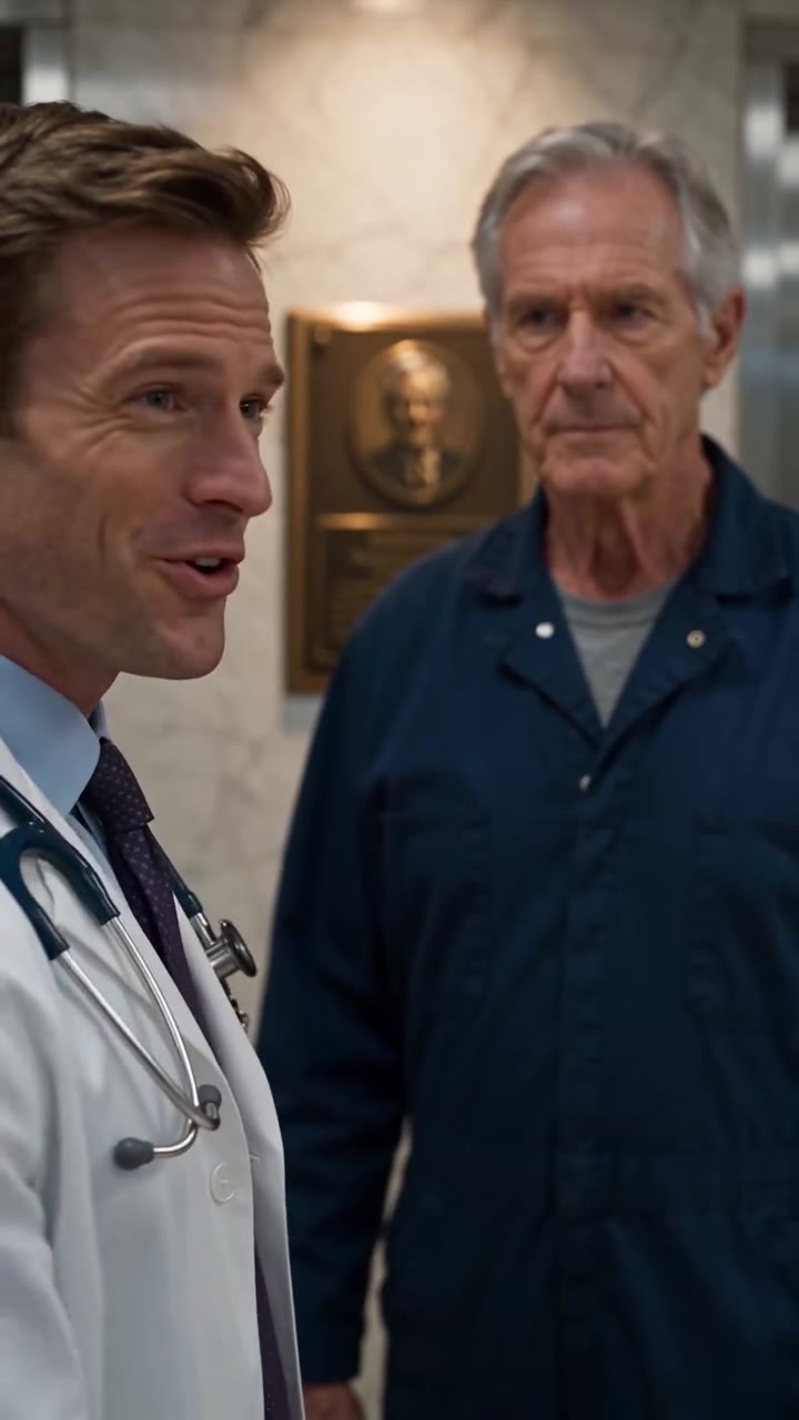 Arrogant Surgeon Denies Care, Billionaire Janitor Reveals Shocking Truth