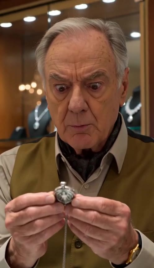 The Arrogant Woman Snatched My Locket to Mock Me, but the Jeweler’s Eyes Widened