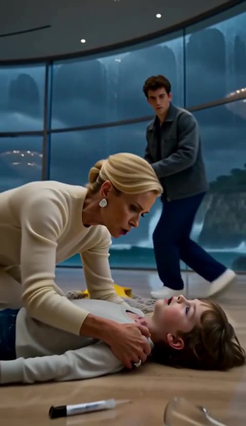 Autistic Orderly Saves Child From Erudite Doctor's Fatal Mistake In Luxury Gallery!