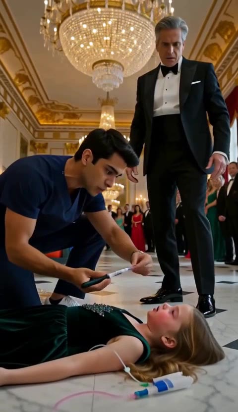 Autistic Orderly Saves Heiress From Doctor's Deadly Mistake At Gala!