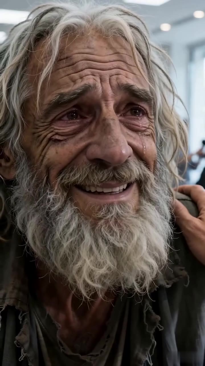 Ayudó a un anciano sin hogar despreciado por todos y cambió su destino
