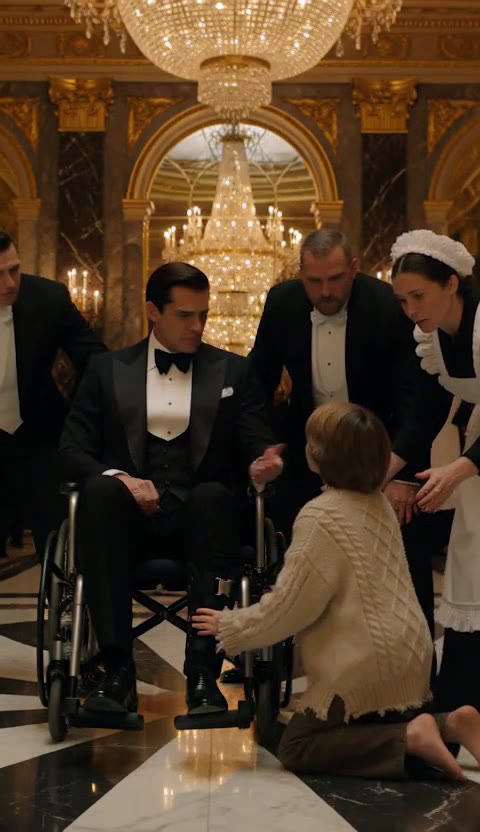 Barefoot Boy Kneels Before Paralyzed Billionaire—Then Reveals a Locket That Changes Everything