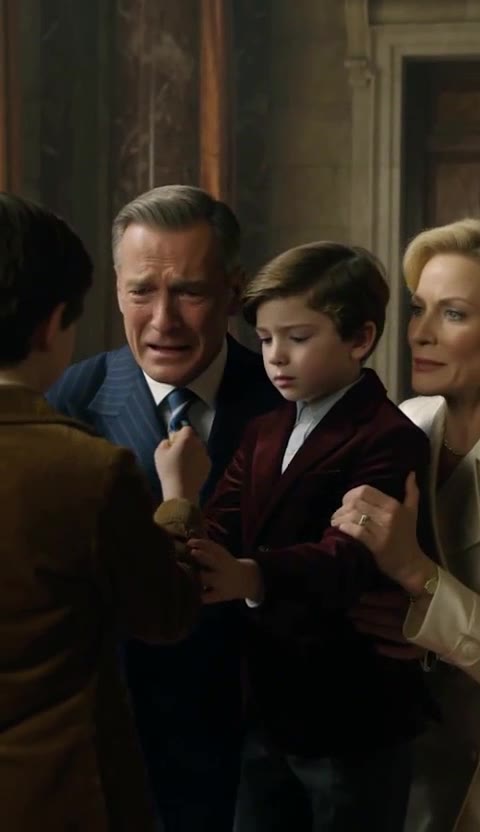 The Baroness Blocked the Orphan Boy — Then He Raised His Wrist and the Billionaire Couple Dropped to Their Knees