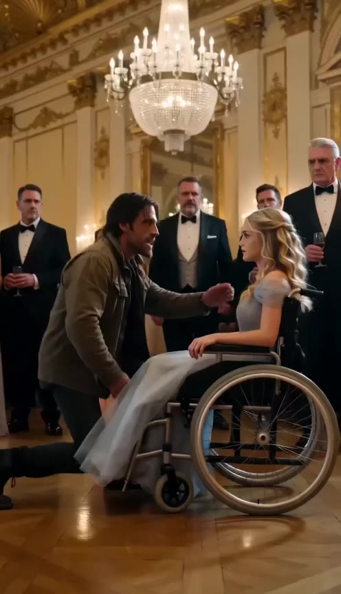 The Beggar Who Interrupted a Billionaire Gala to Make a Paralyzed Girl Walk