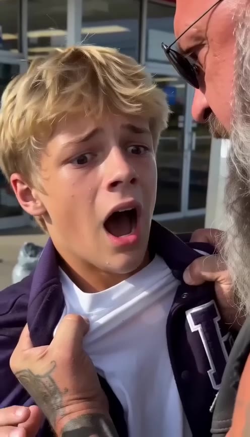 Biker Accused Innocent Teen of Hurting an Elderly Woman, But Truth Changed Everything