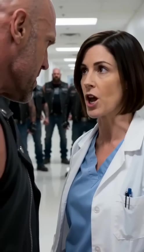 A Biker Confronted a Nurse for Hitting His Father, but the Truth Changed Everything