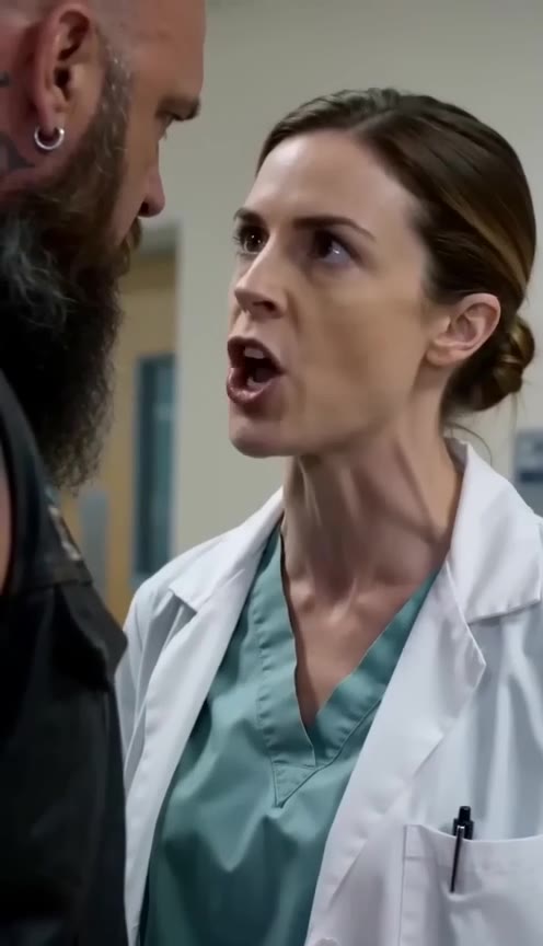 A Biker Confronted a Nurse for Harming His Father Until He Saw the Truth