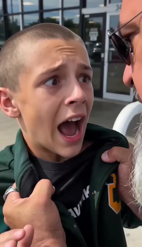 A Biker Confronted A Teen Over A Fallen Lady, Then Learned The Tearful Truth