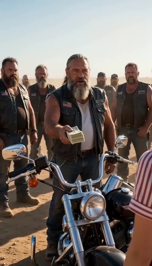 A Biker Crew Saves a Struggling Waitress After Her Unbelievable Act of Kindness