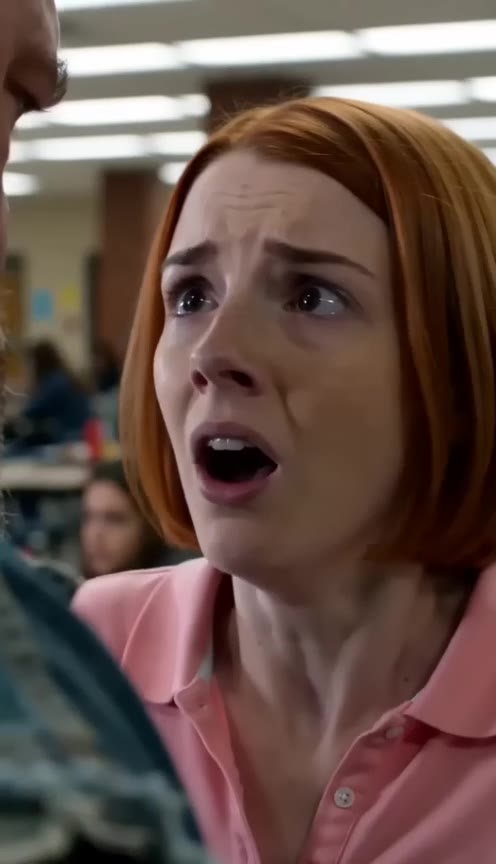 A Fierce Biker Defends a Helpless Cafeteria Worker, Uncovering a Deeply Hidden Family Secret