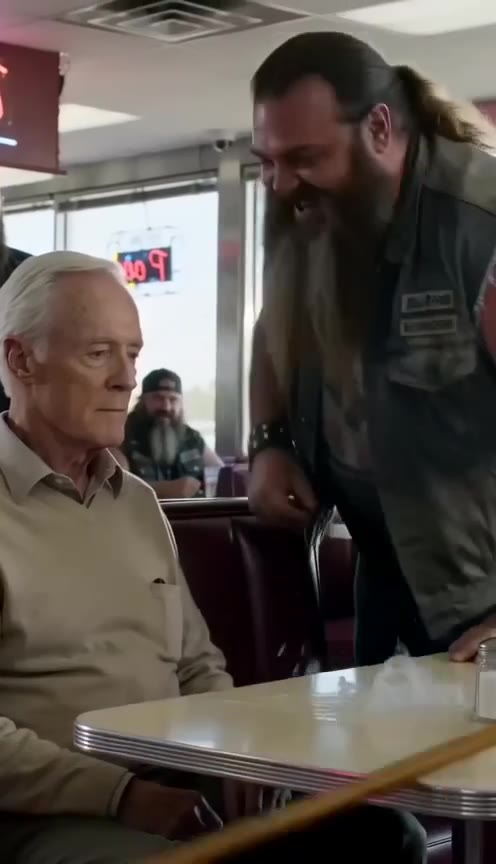 Biker Mocked a Quiet Old Man, Unaware of the Powerful Force He Just Unleashed