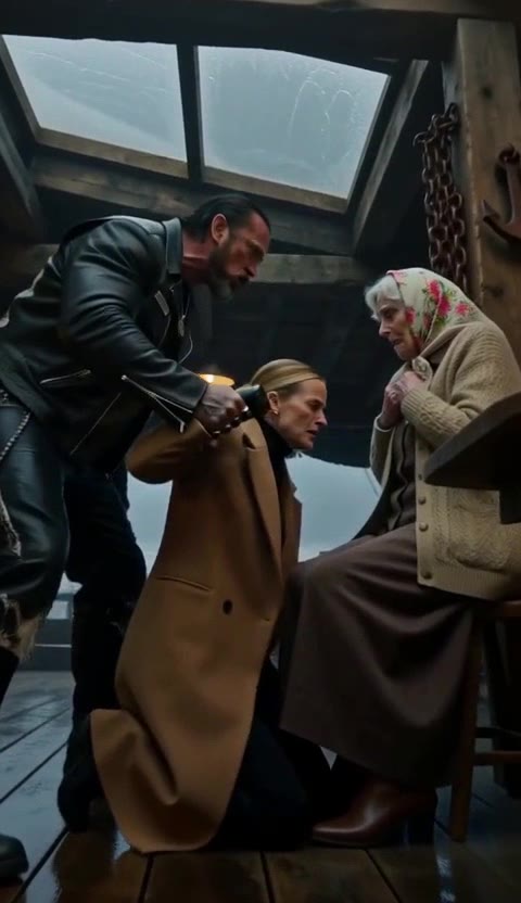 Hardened Biker Protects Sweet Grandmother From Ruthless Landlord's Brutal Eviction Plot!