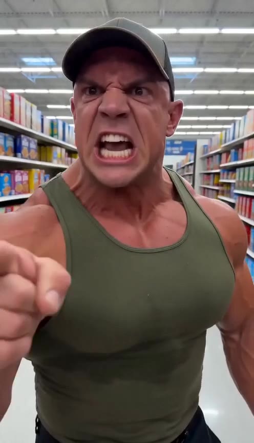Biker Protects a Terrified Little Girl from a Man Claiming to Be Her Father